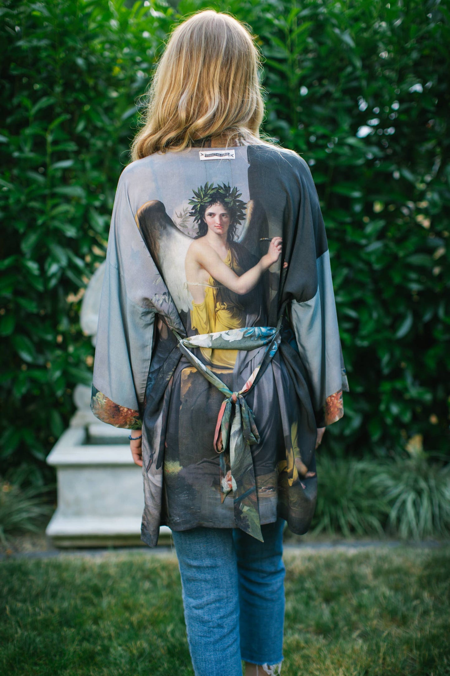 Reverie Matinée Duster Kimono w/ Muses and Swan