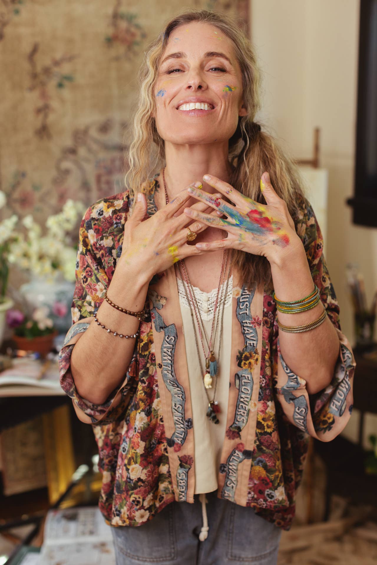 Art of Life Pixie Duster Cropped Kimono
