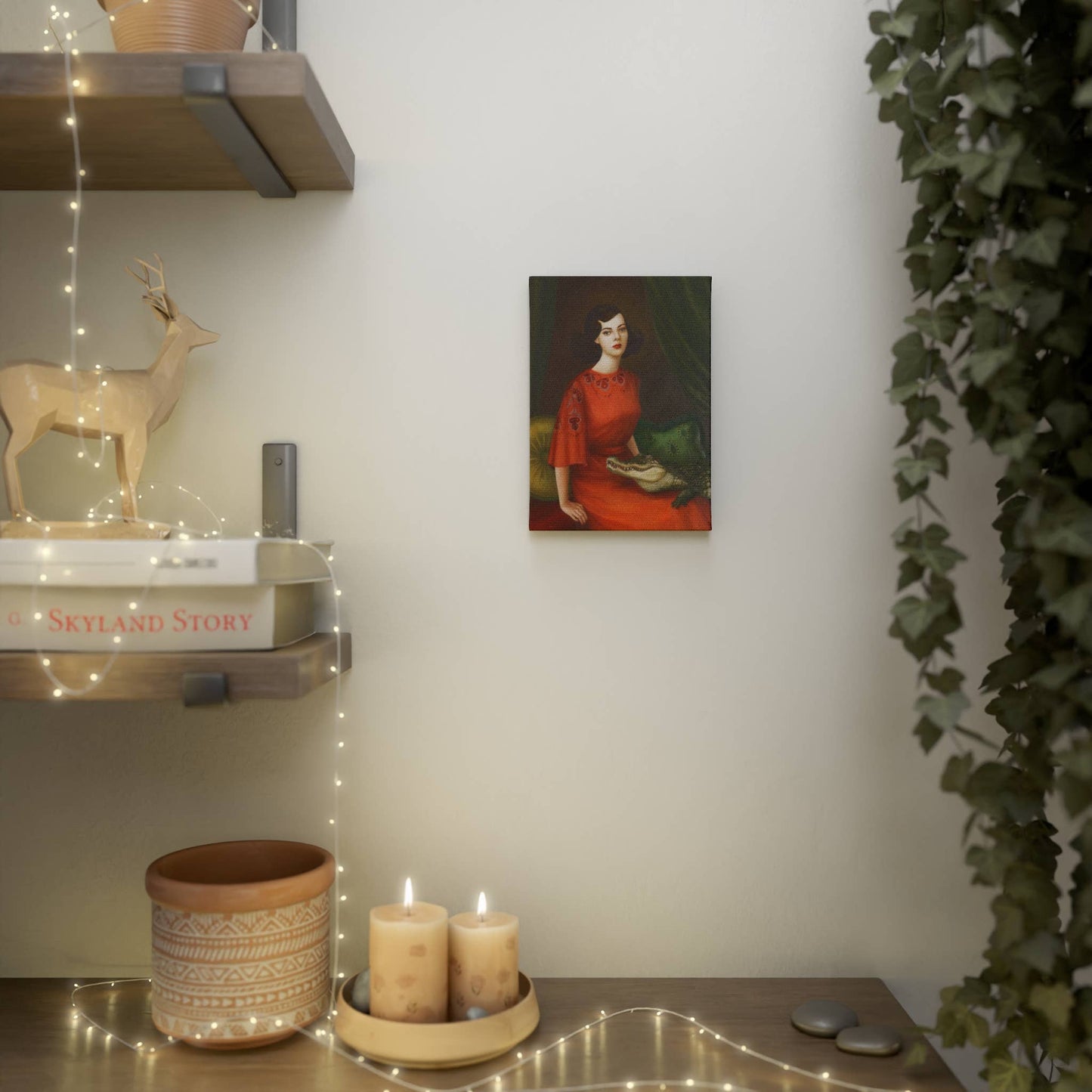 Canvas Print: The Battenbergs by Janet Hill