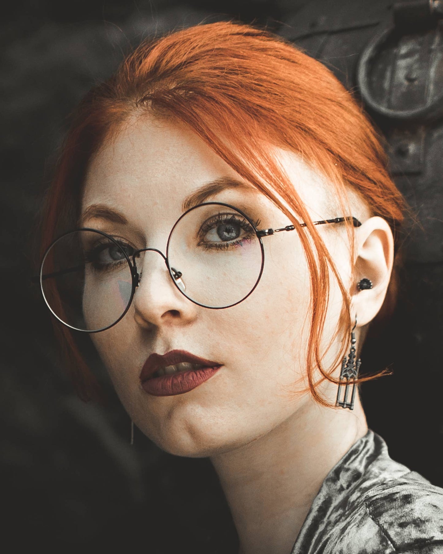 Cemetery Gates Earrings by The Pretty Cult