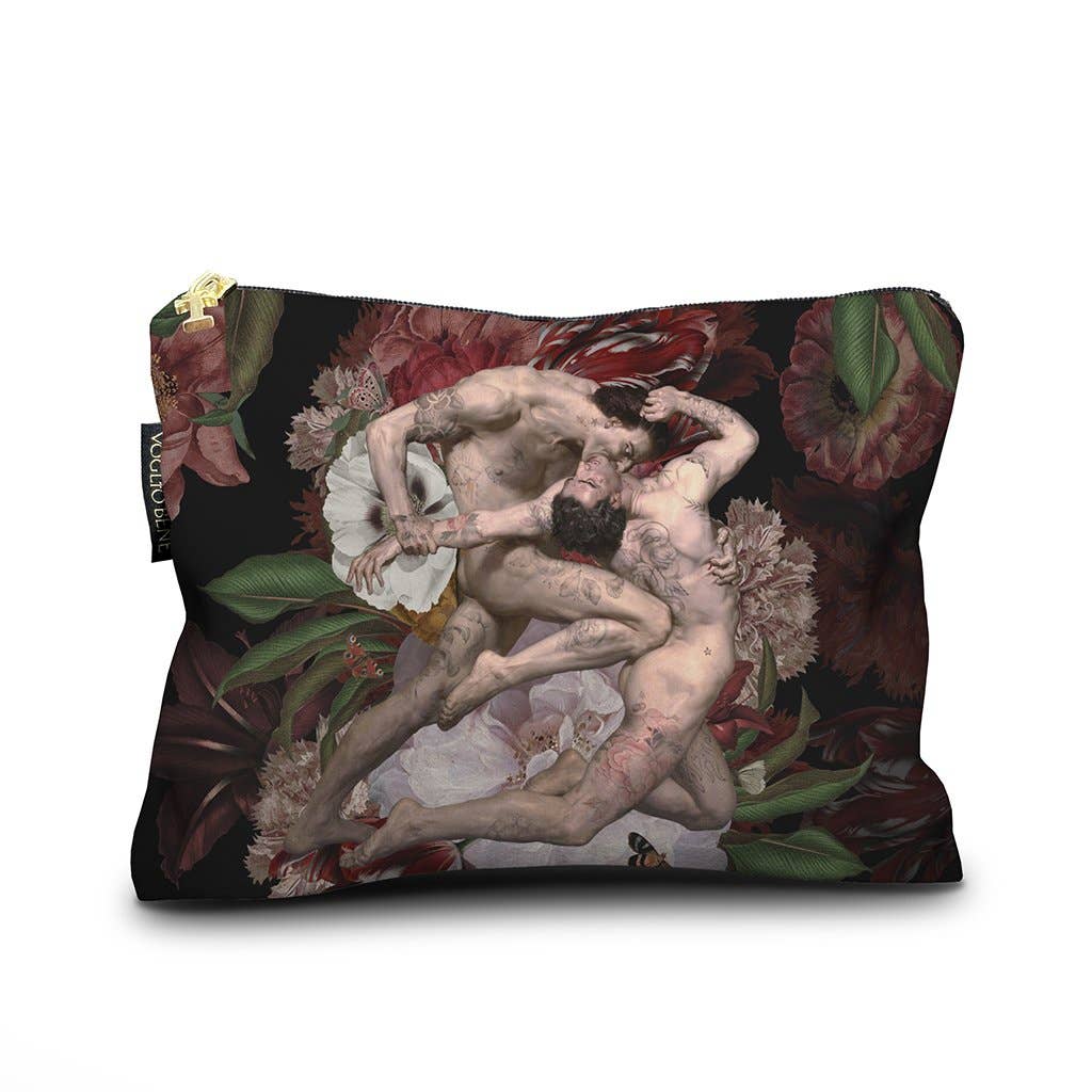 Dante and Virgil Velvet Pouch by Voglio Bene