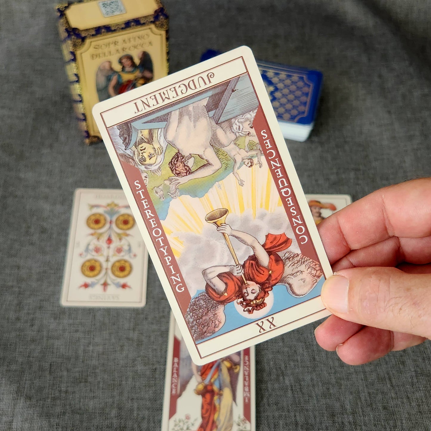 Soprafino Dellarocca Historical Tarot Deck