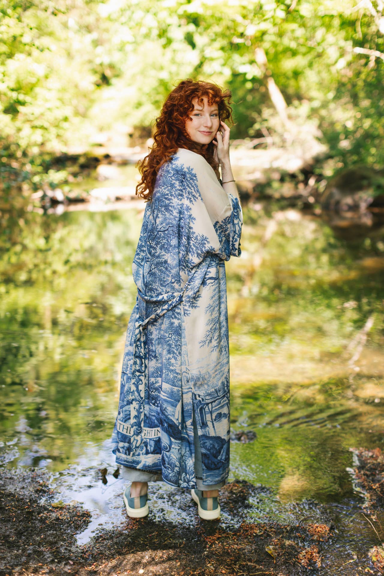 Let The Light In Opera Duster Kimono