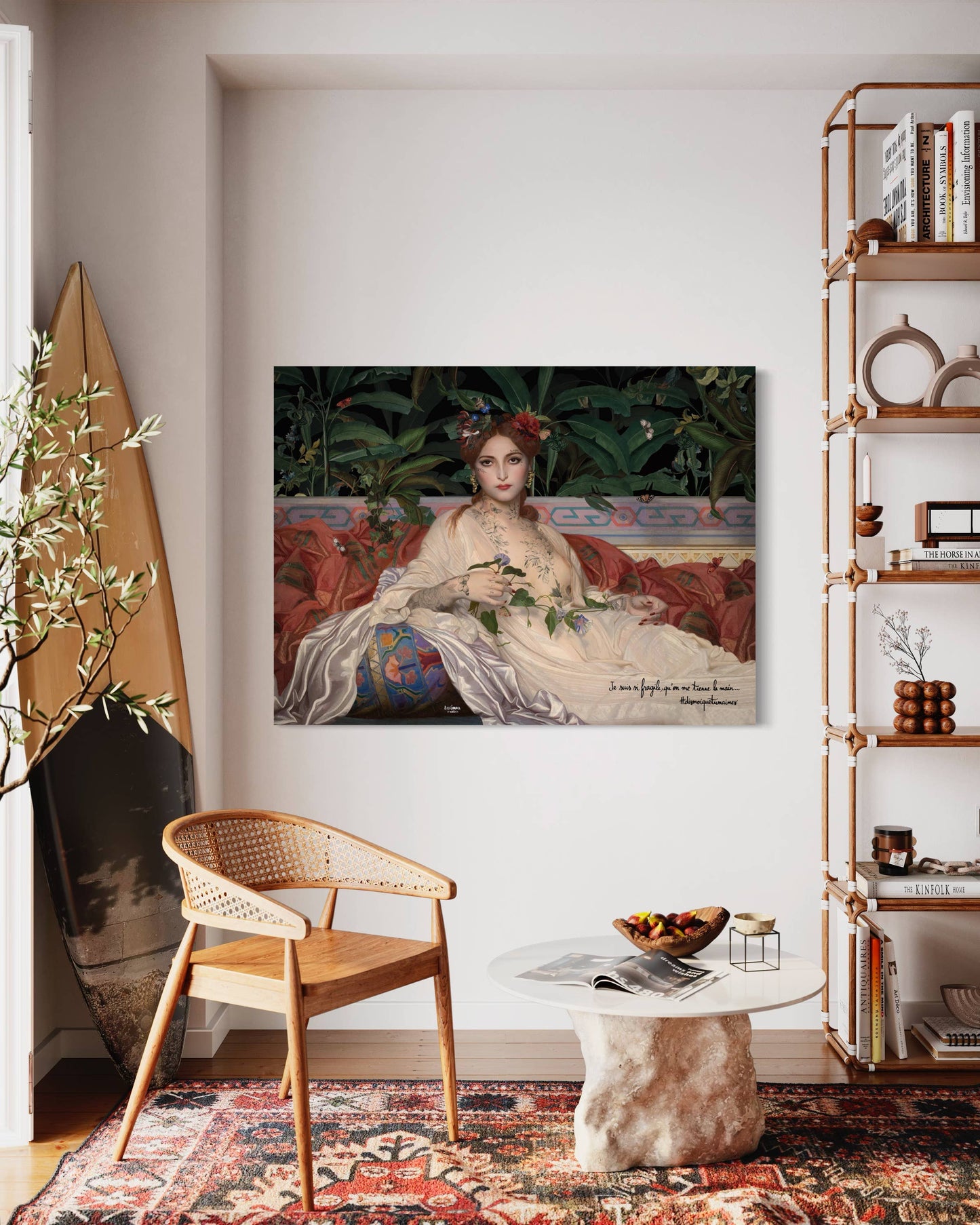 Albaydé Velvet Wall Tapestry by Voglio Bene (54x30”)