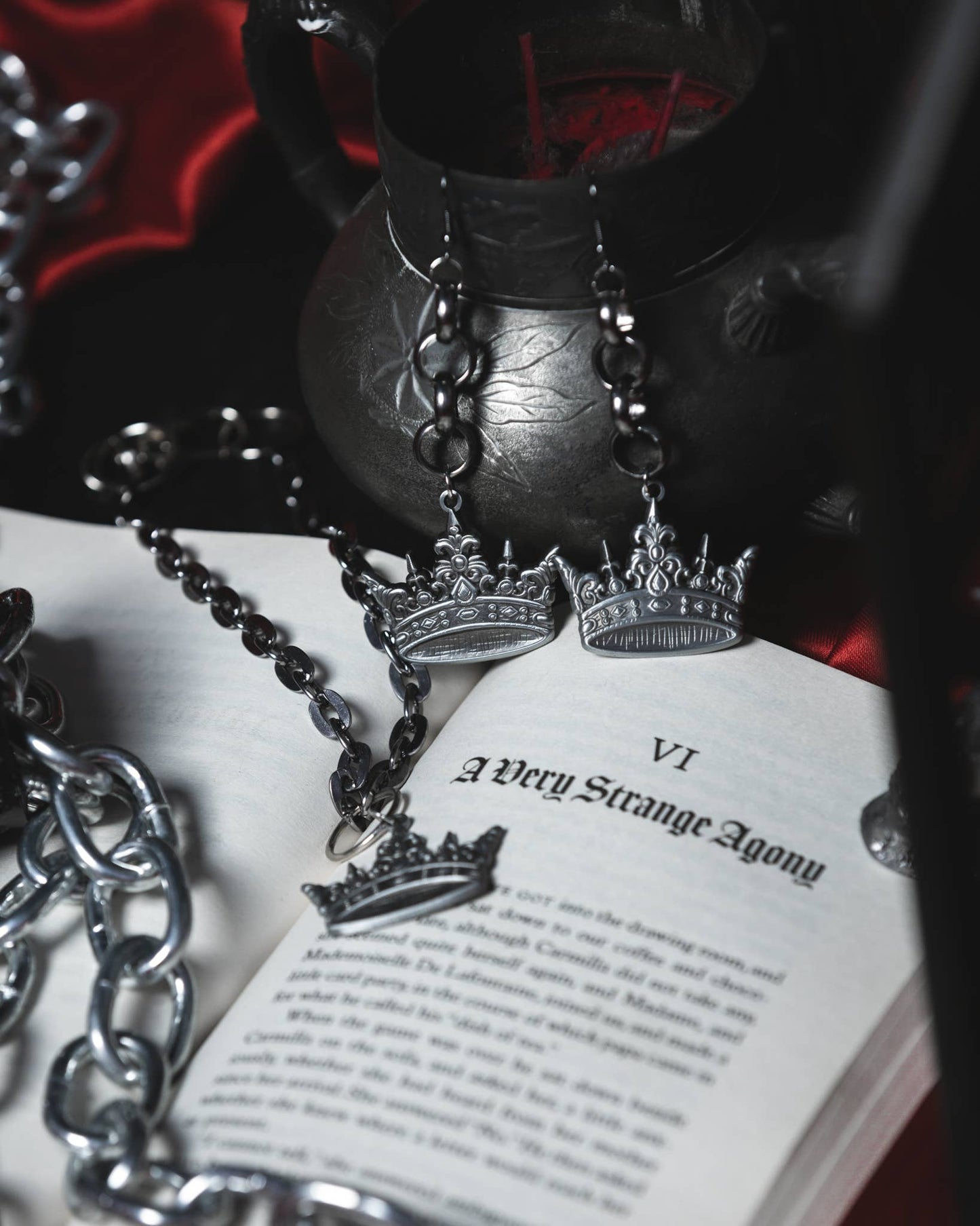 Summoning Crown Earrings by The Pretty Cult