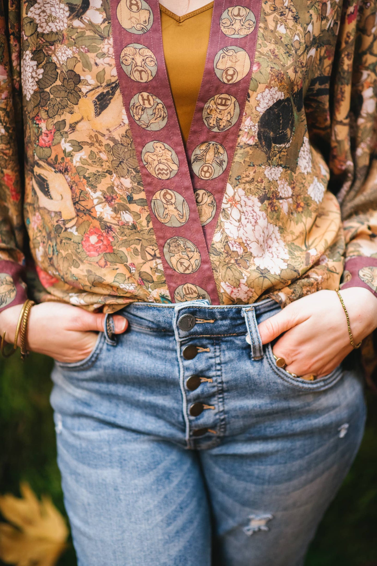 Dream Weaver Pixie Duster Cropped Kimono