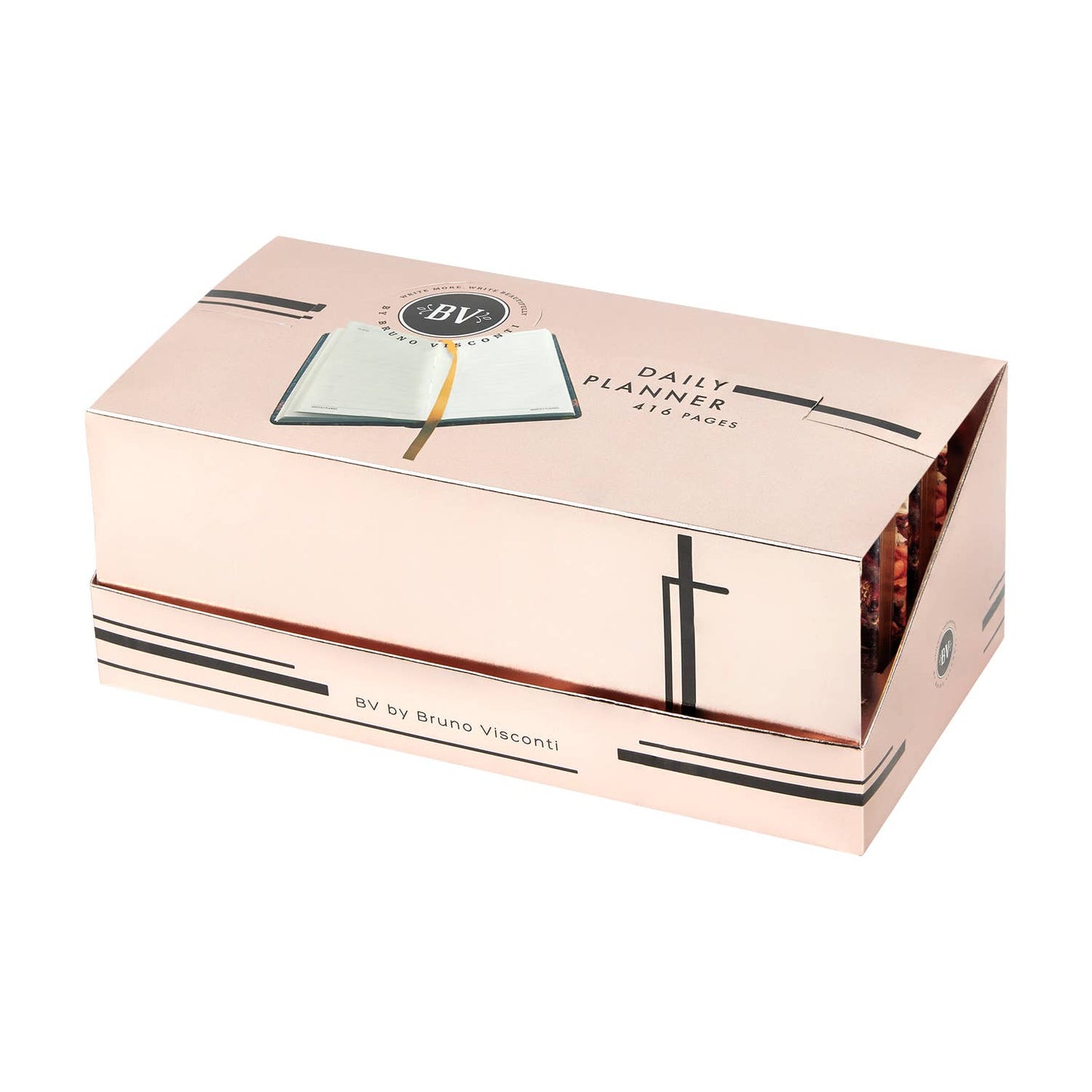 Rose Garden Vegan Leather Pocket Planner