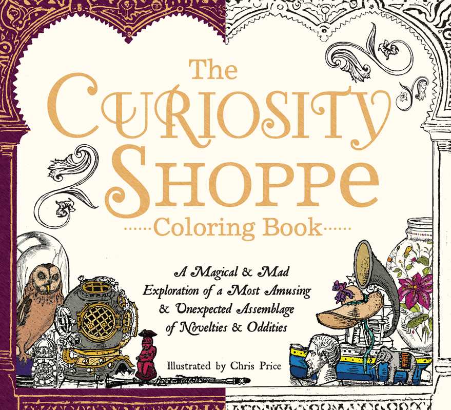 Curiosity Shoppe Coloring Book by Chris Price