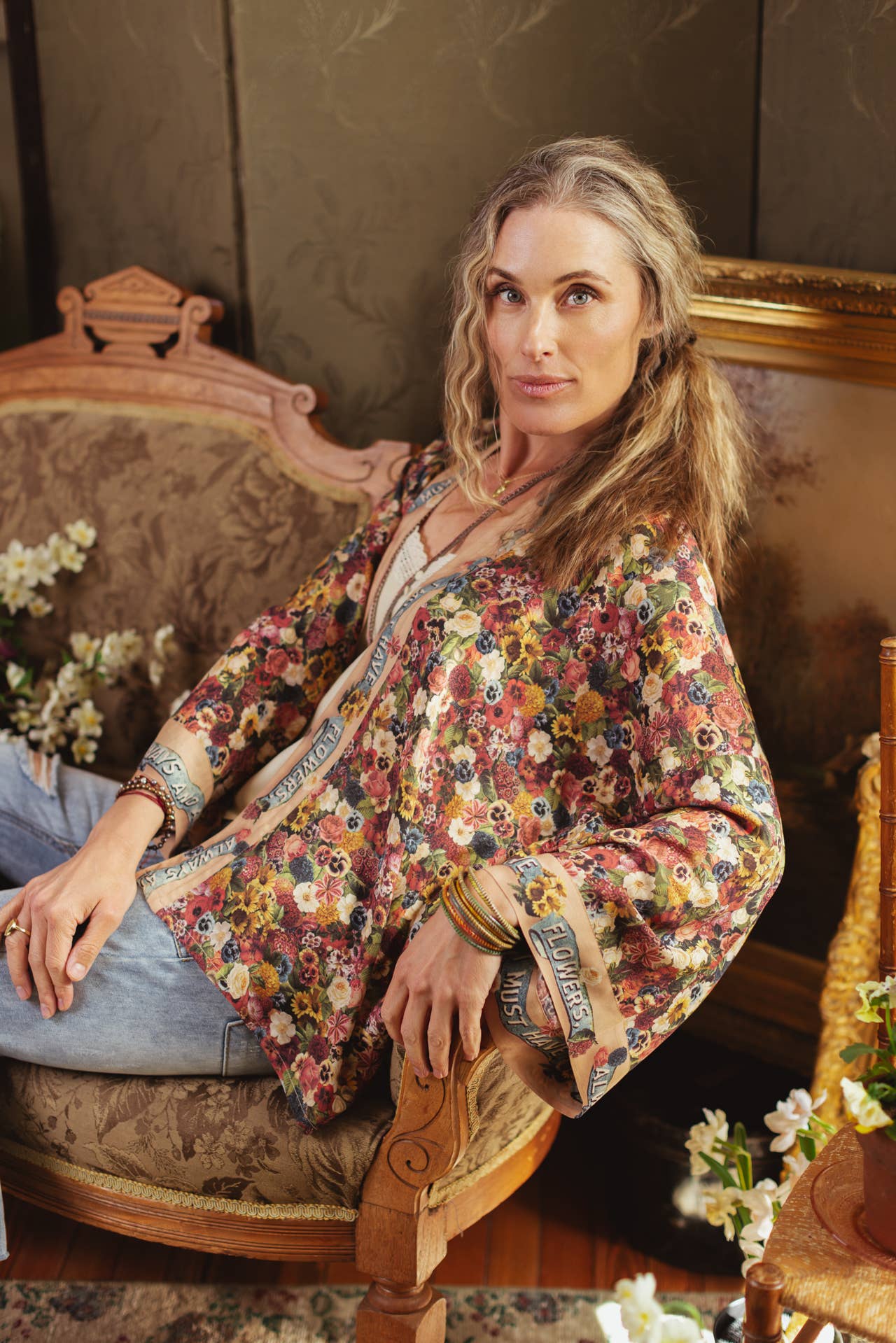 Art of Life Pixie Duster Cropped Kimono