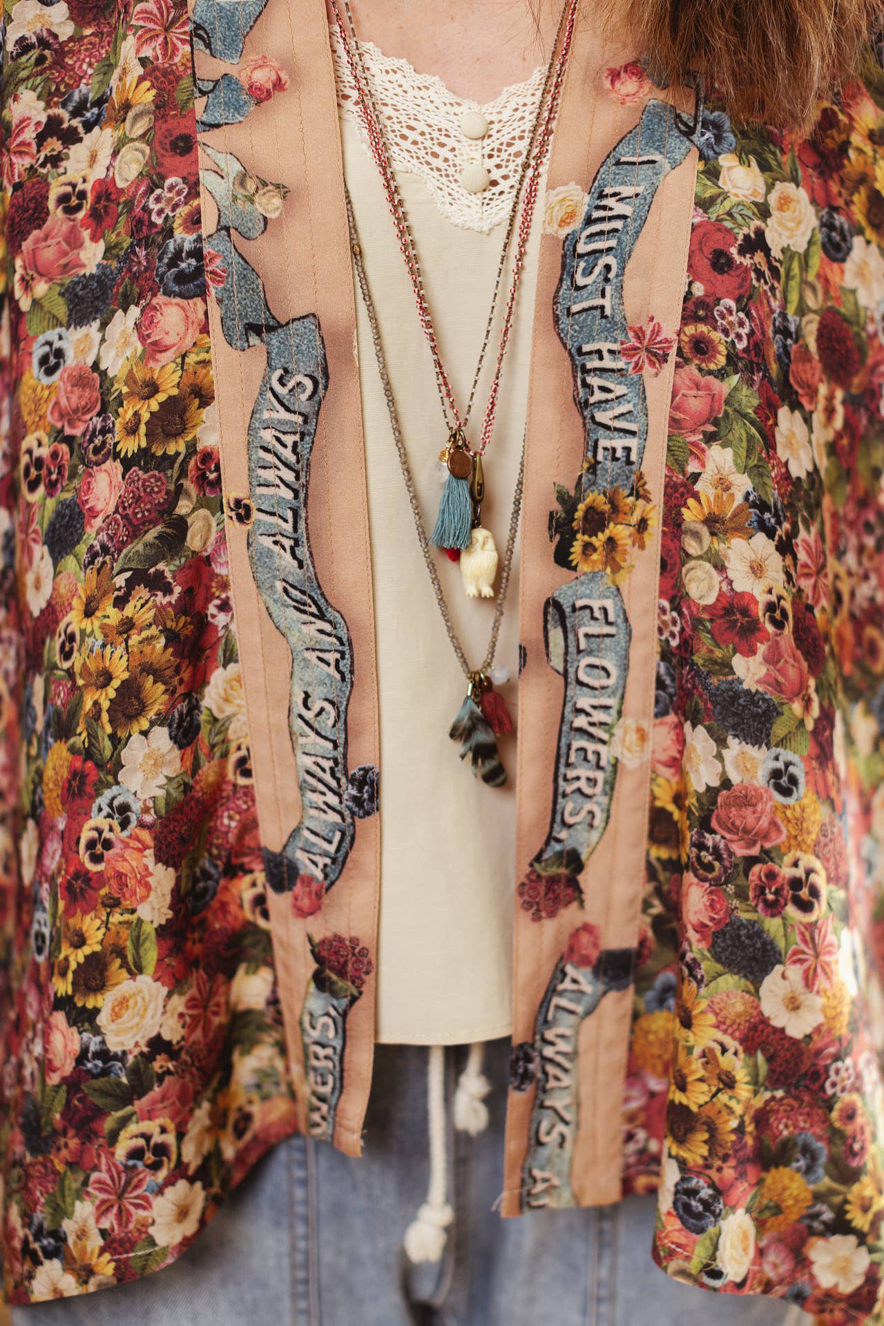 Art of Life Pixie Duster Cropped Kimono