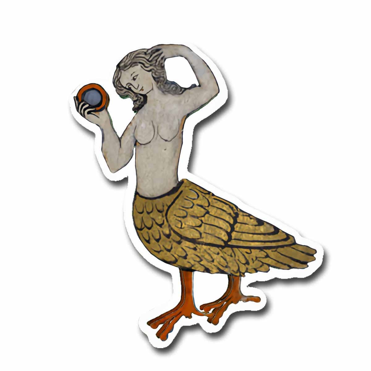 Medieval Marginalia I Vinyl Sticker
