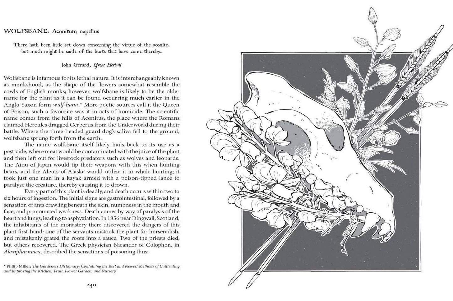 Botanical Curses and Poisons by Fen Inkwright (Hardcover)