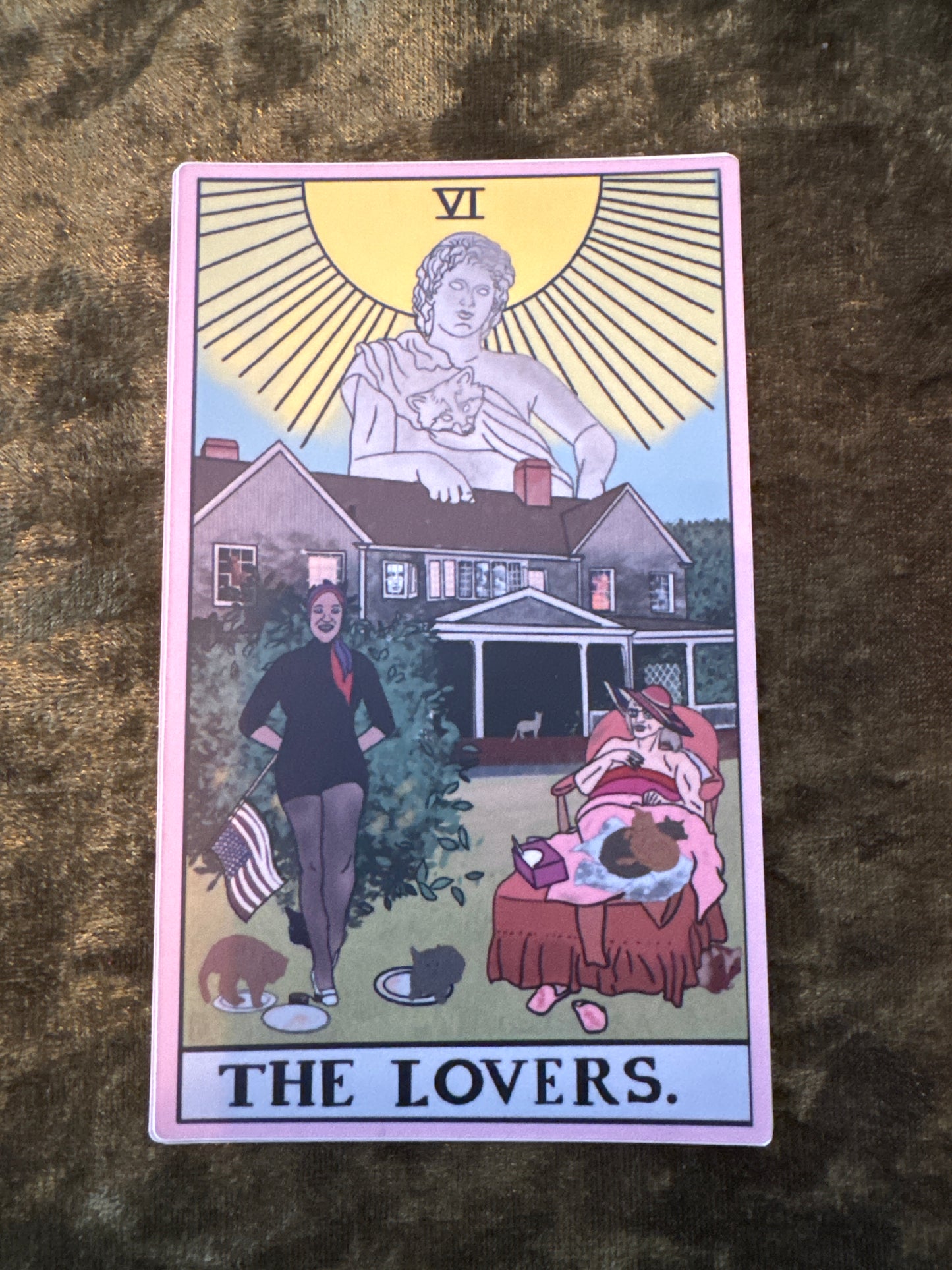 The Preppy Witch Tarot Stickers by ZG Burnett