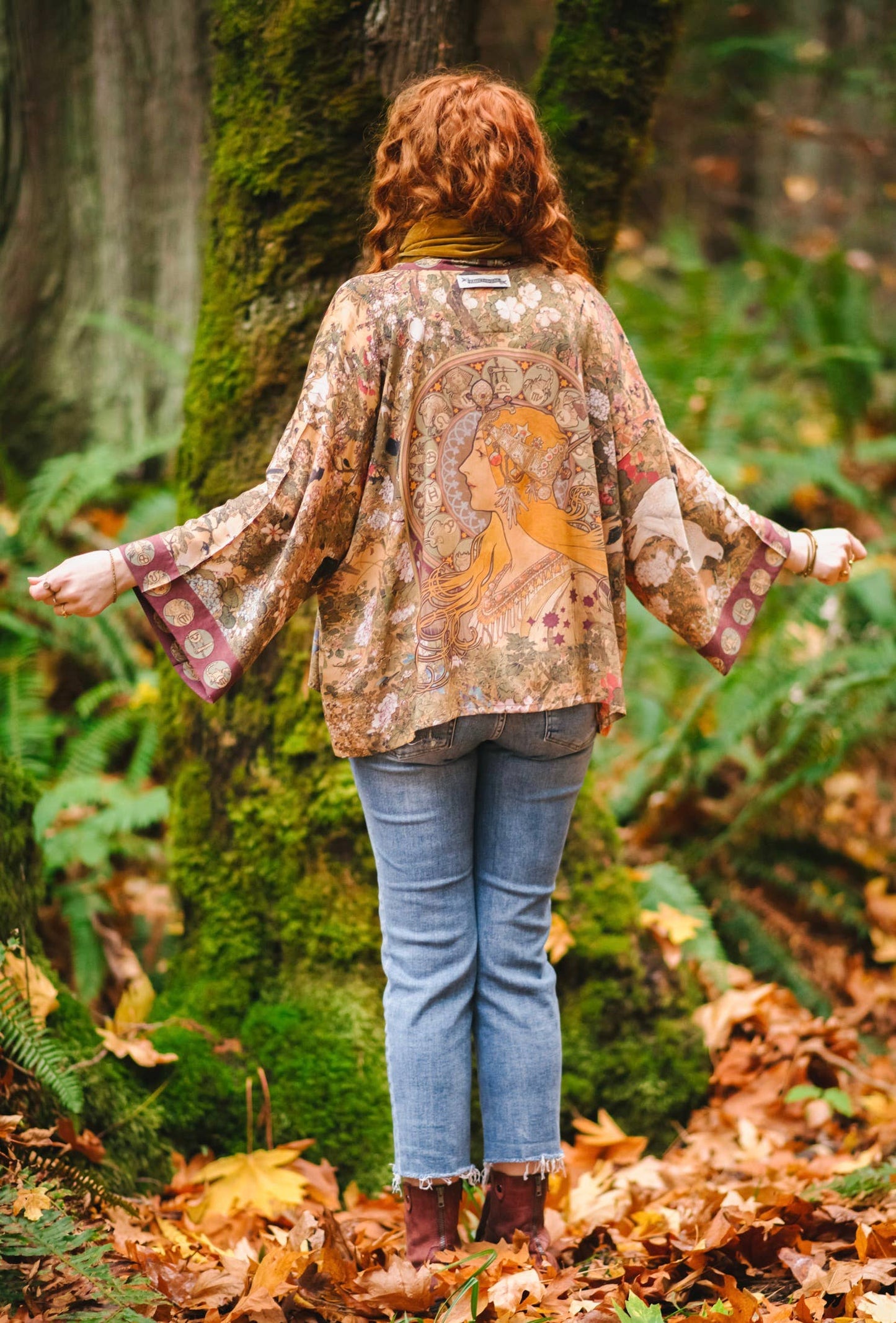 Dream Weaver Pixie Duster Cropped Kimono