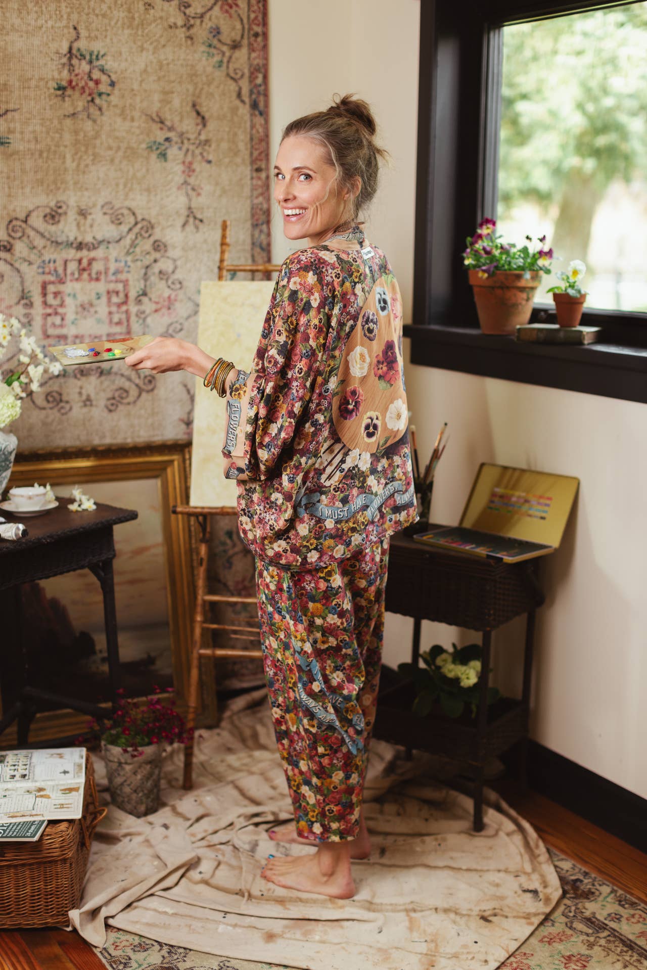 Art of Life Pixie Duster Cropped Kimono