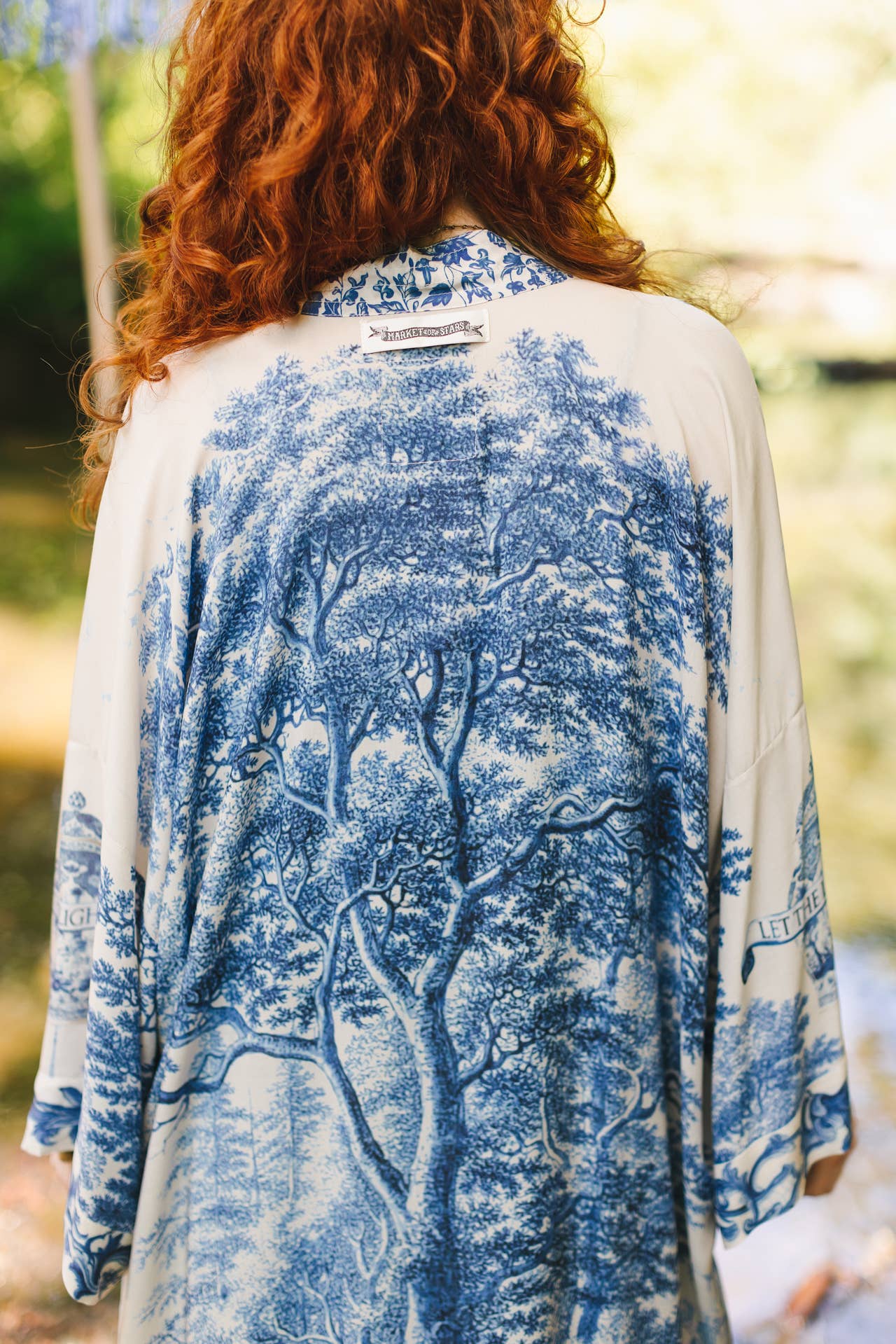 Let The Light In Opera Duster Kimono