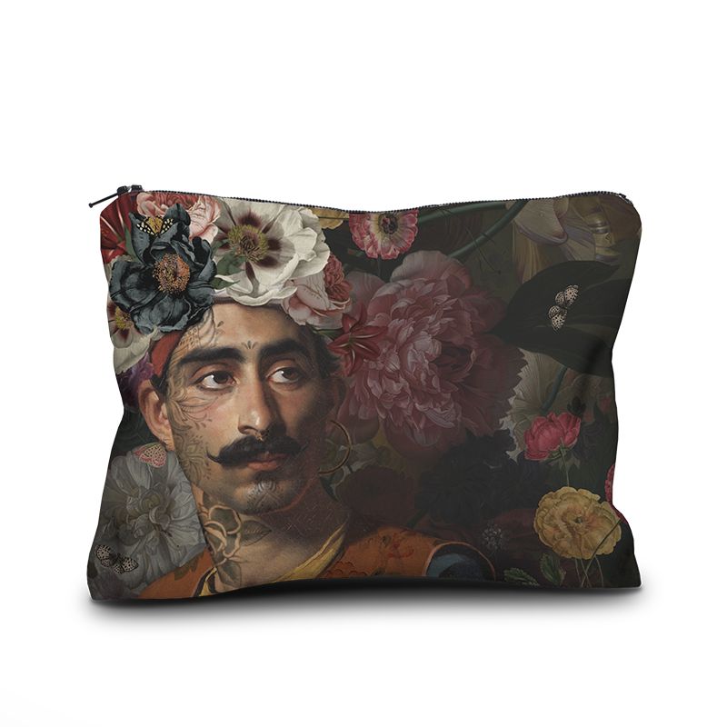 The Hassan Velvet Pouch by Voglio Bene