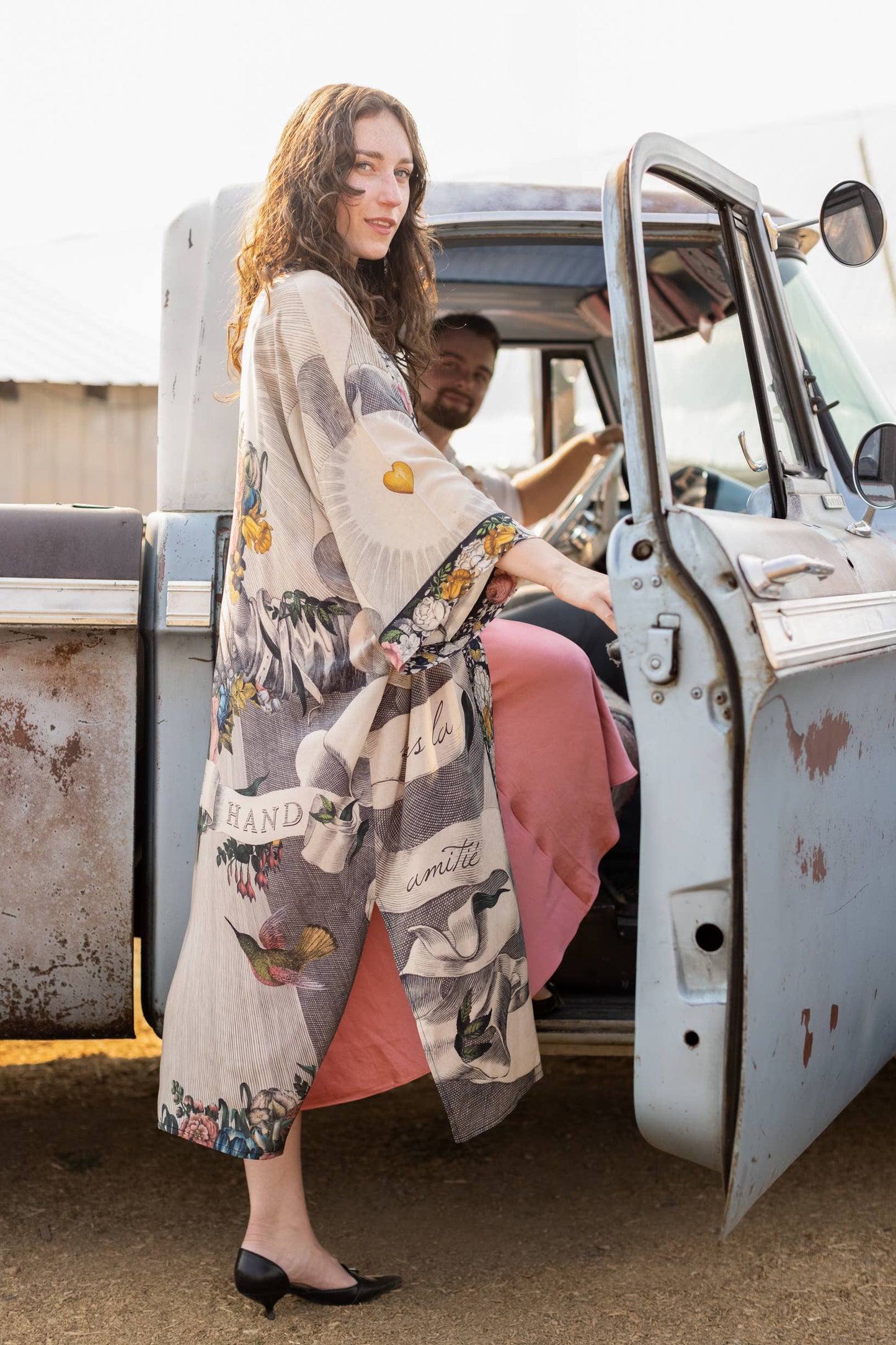 Take My Hand Full Length Kimono