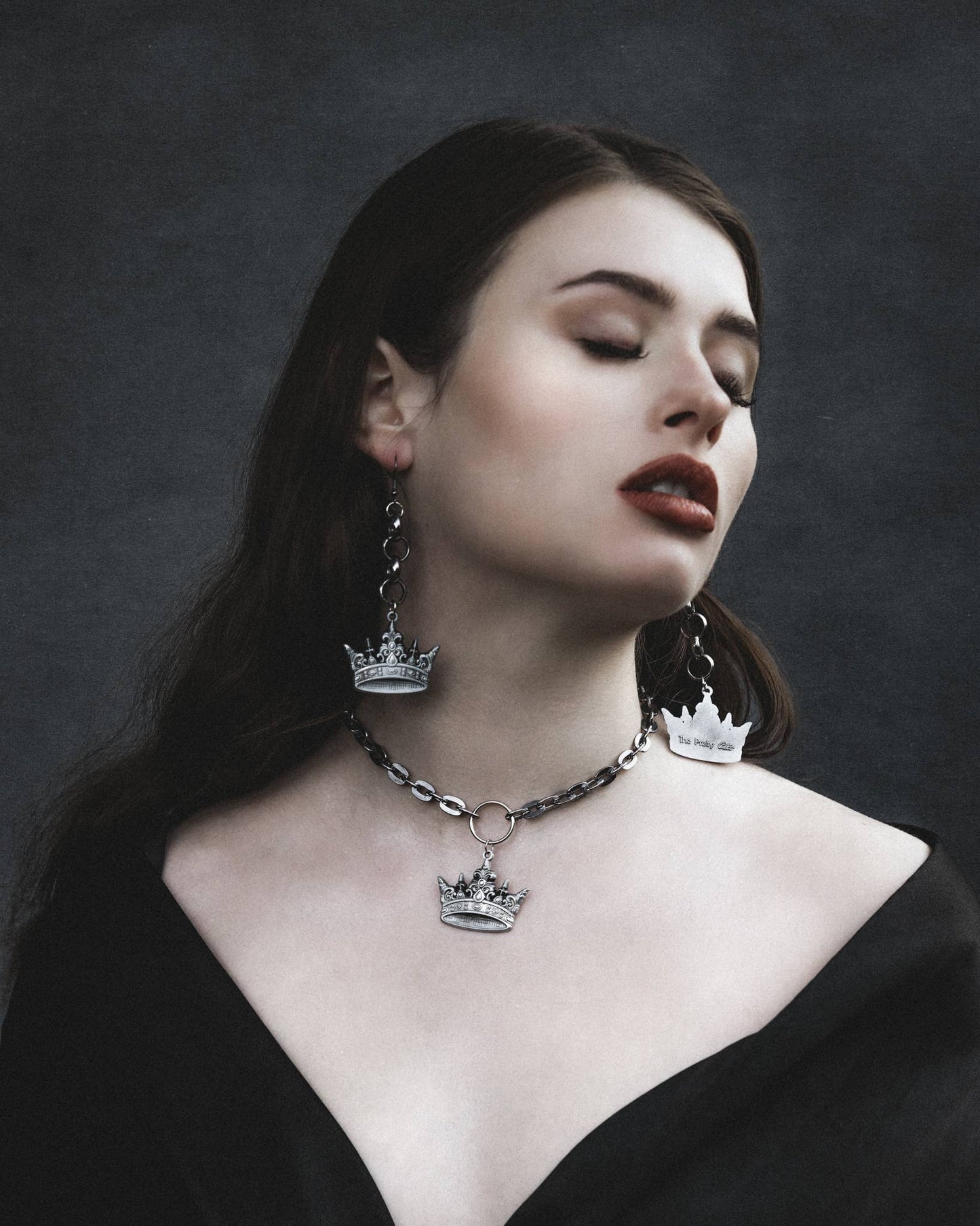 Summoning Crown Earrings by The Pretty Cult