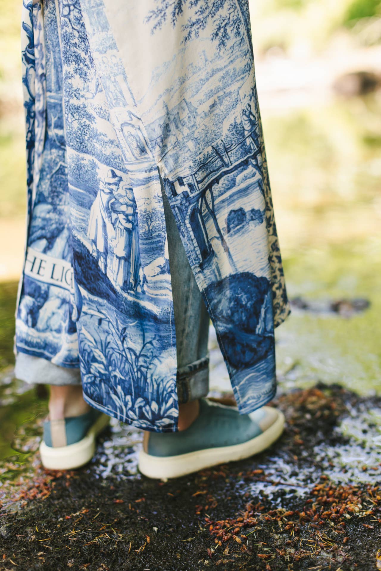 Let The Light In Opera Duster Kimono
