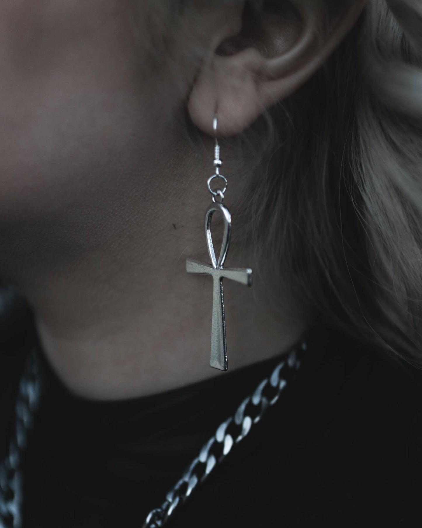 Ankh Earrings by The Pretty Cult