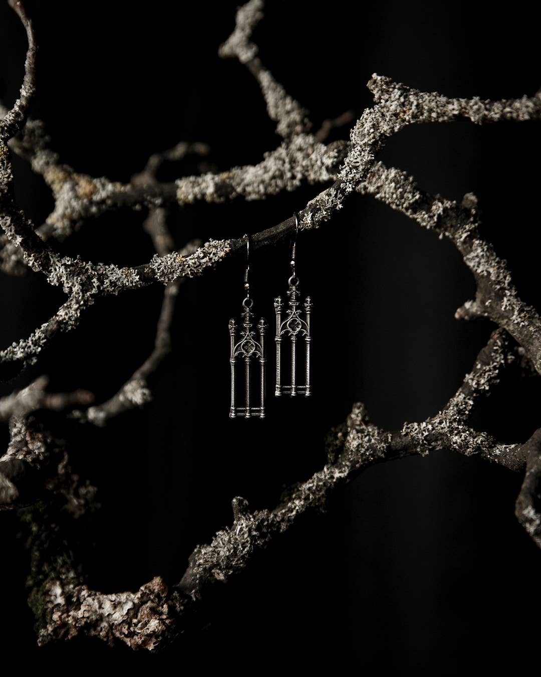 Cemetery Gates Earrings by The Pretty Cult