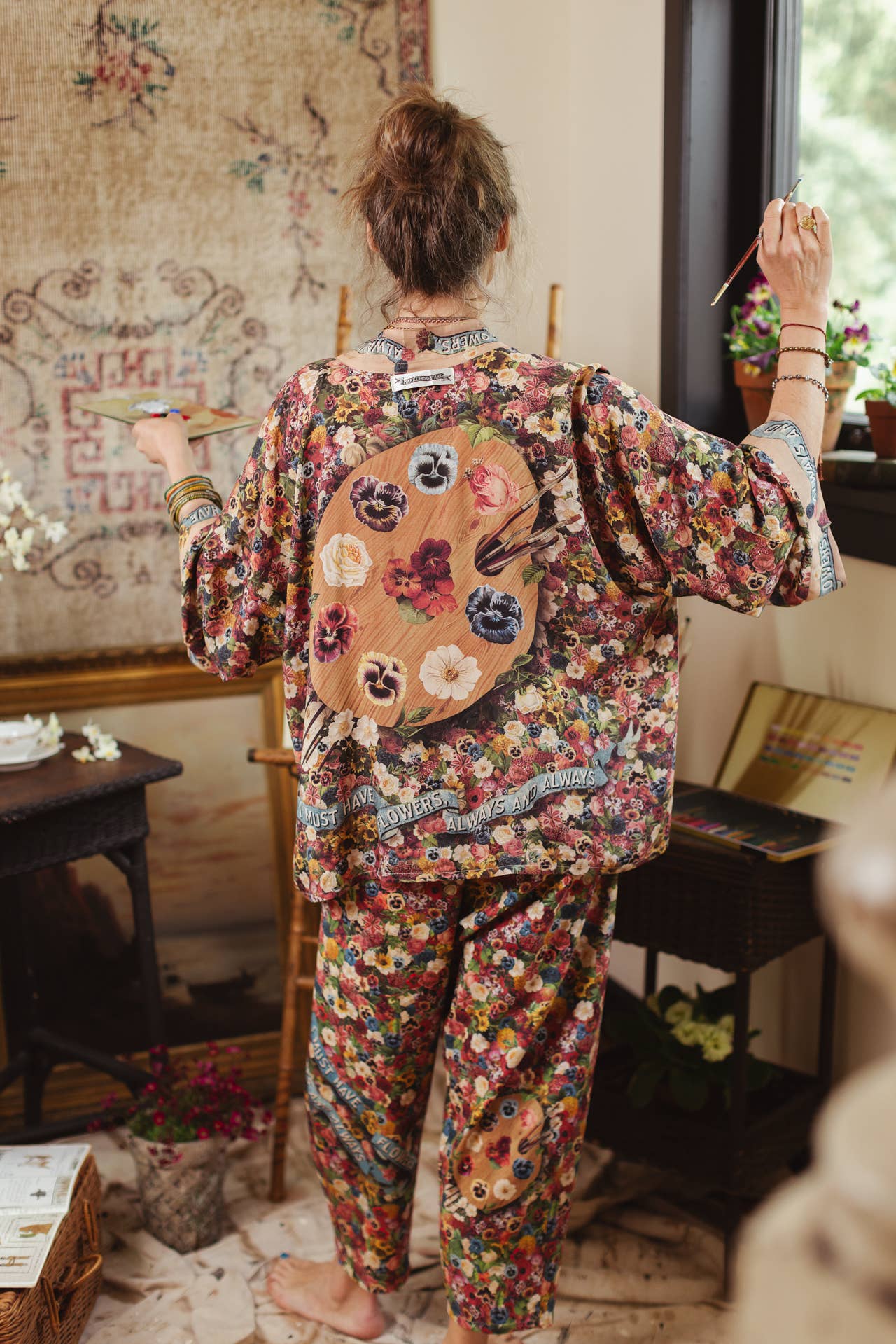 Art of Life Pixie Duster Cropped Kimono