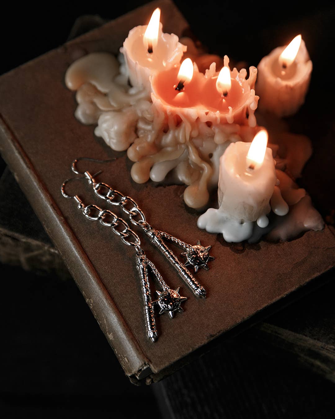 Flail Dangle Earrings by The Pretty Cult