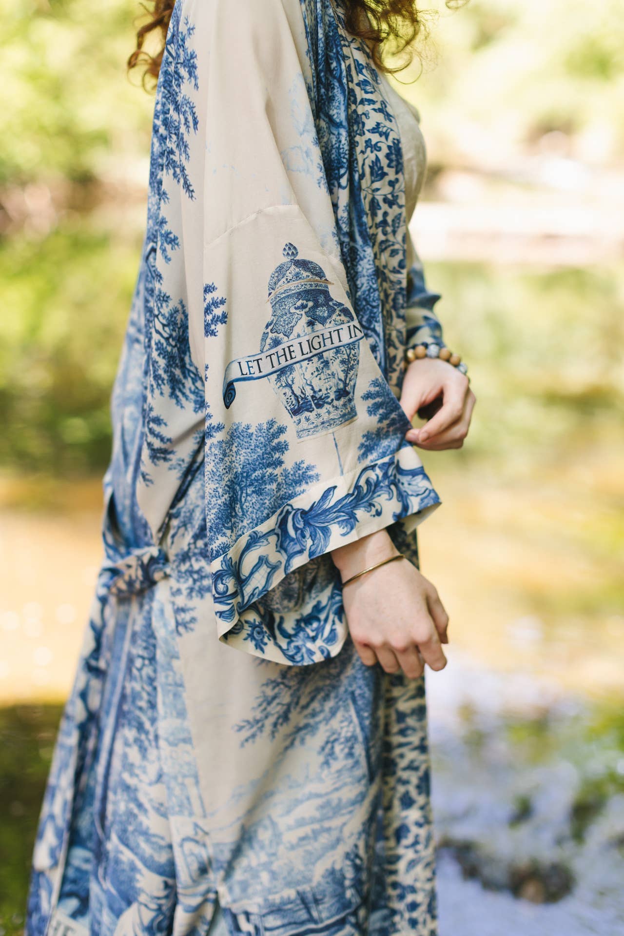 Let The Light In Opera Duster Kimono