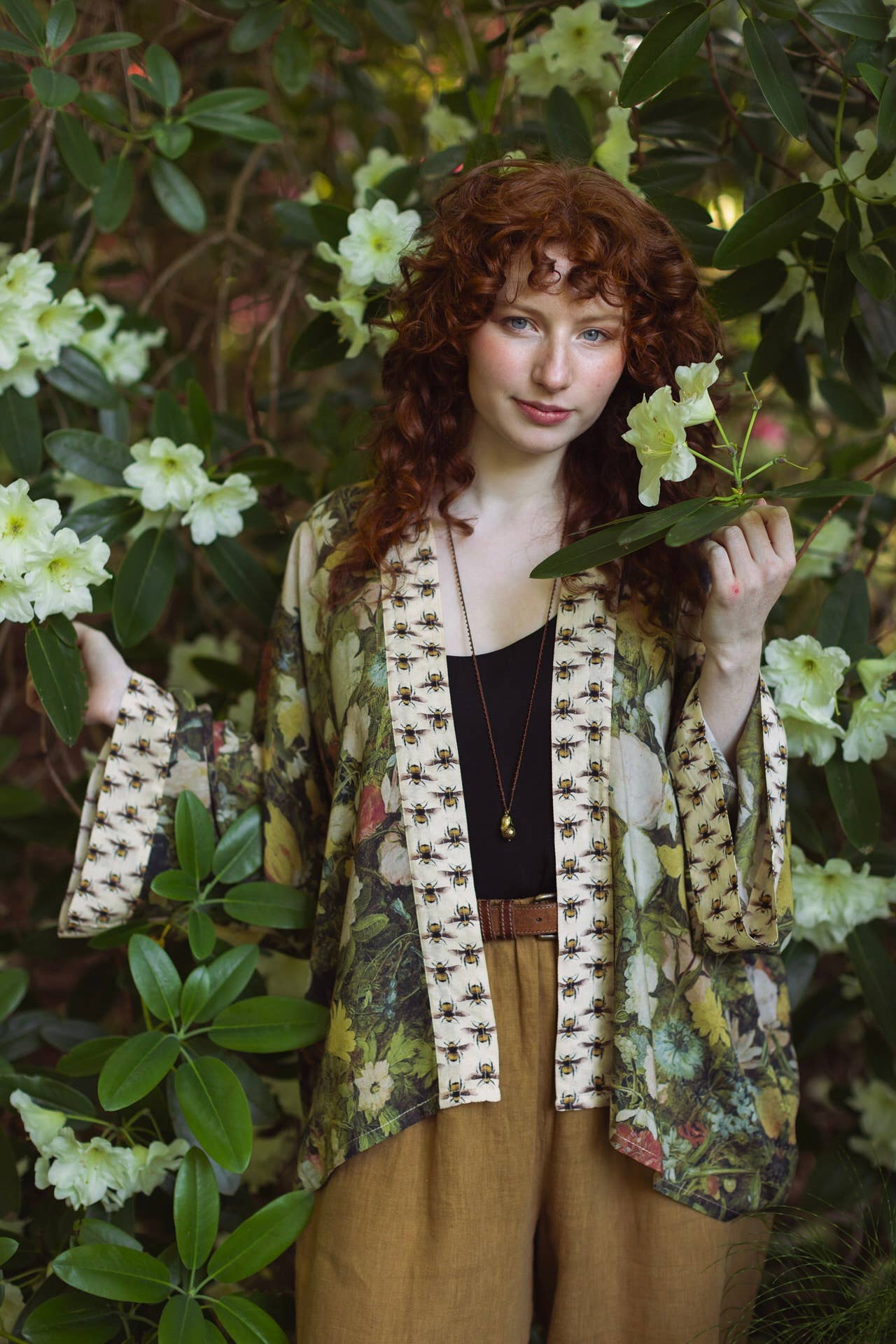 I Dream In Flowers Pixie Duster Cropped Kimono