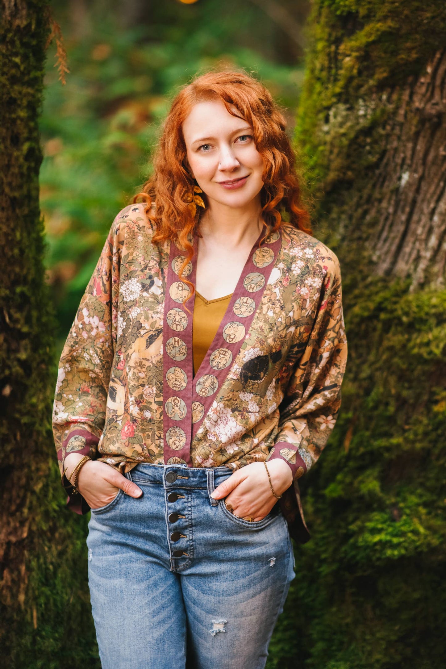 Dream Weaver Pixie Duster Cropped Kimono