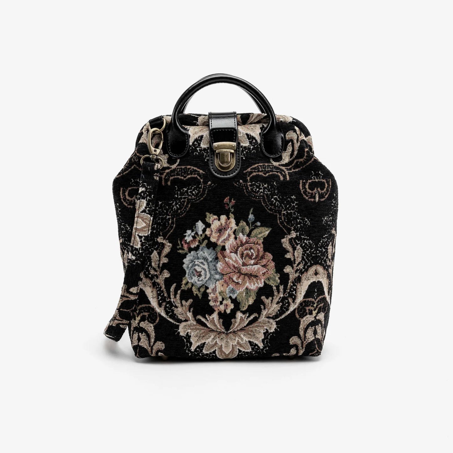 Floral Black Everyday Backpack