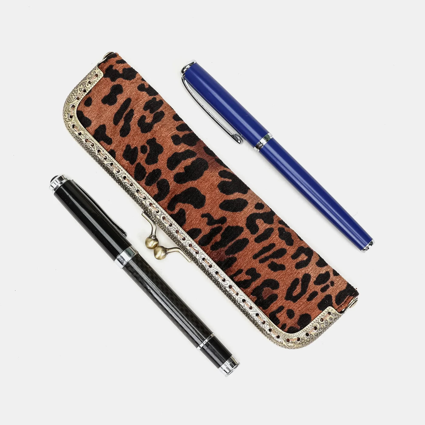 Leopard Classic Duo Pen Case