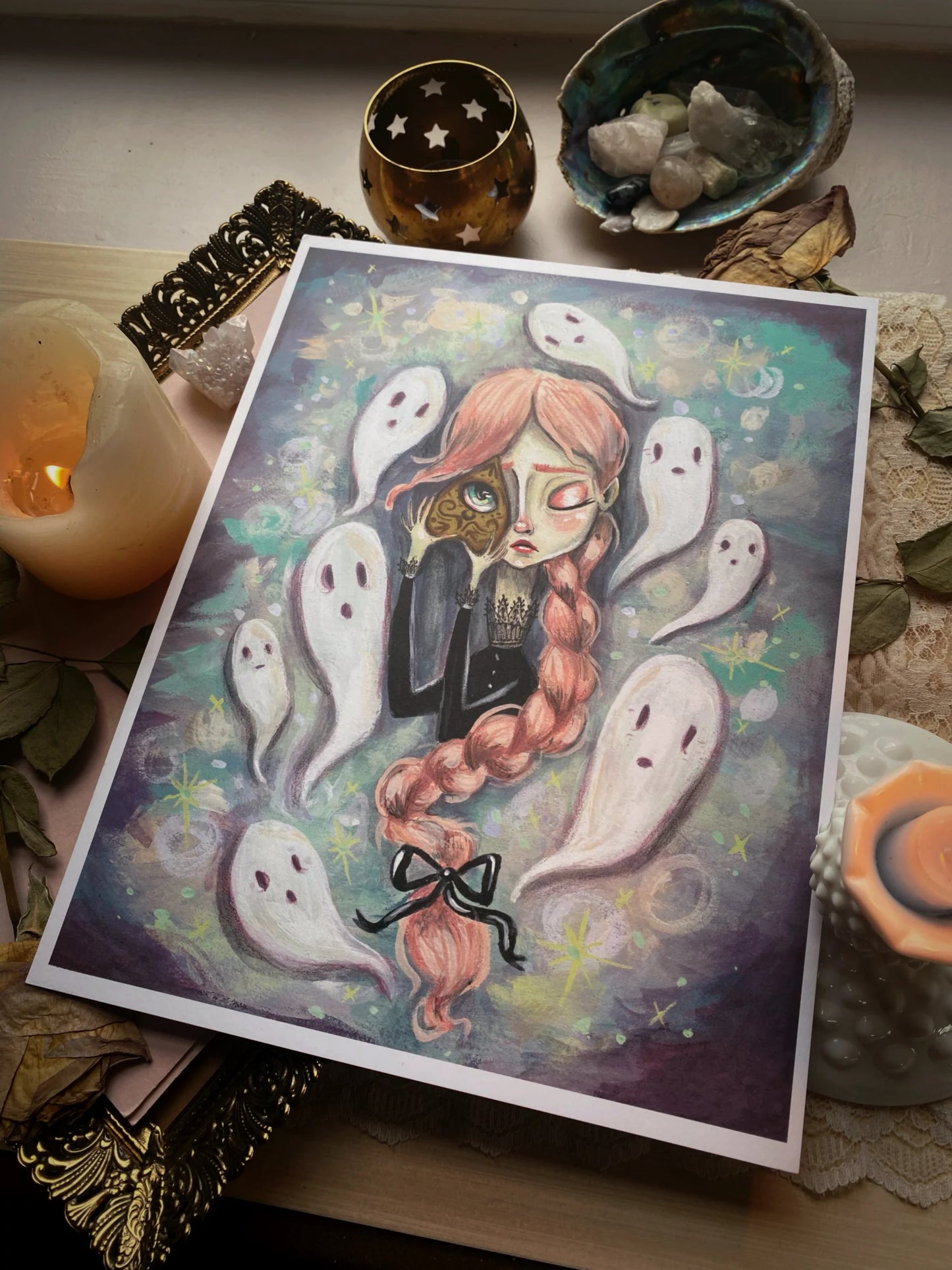 Never Alone by Olivia Faust 8.5 x 11