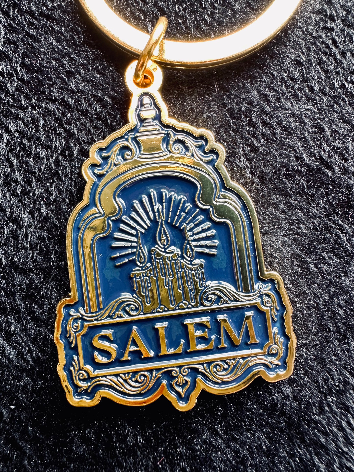 The Nocturne Salem Lantern Keychain