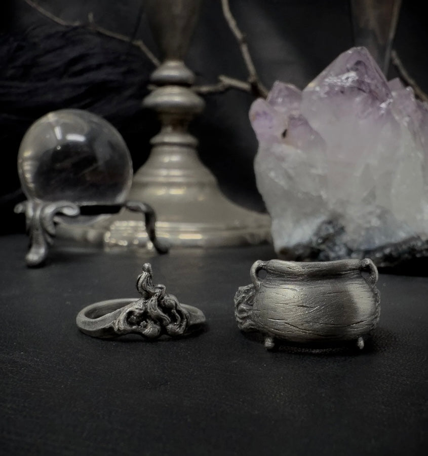 Witchy Smoke Ring by Uneven Creations