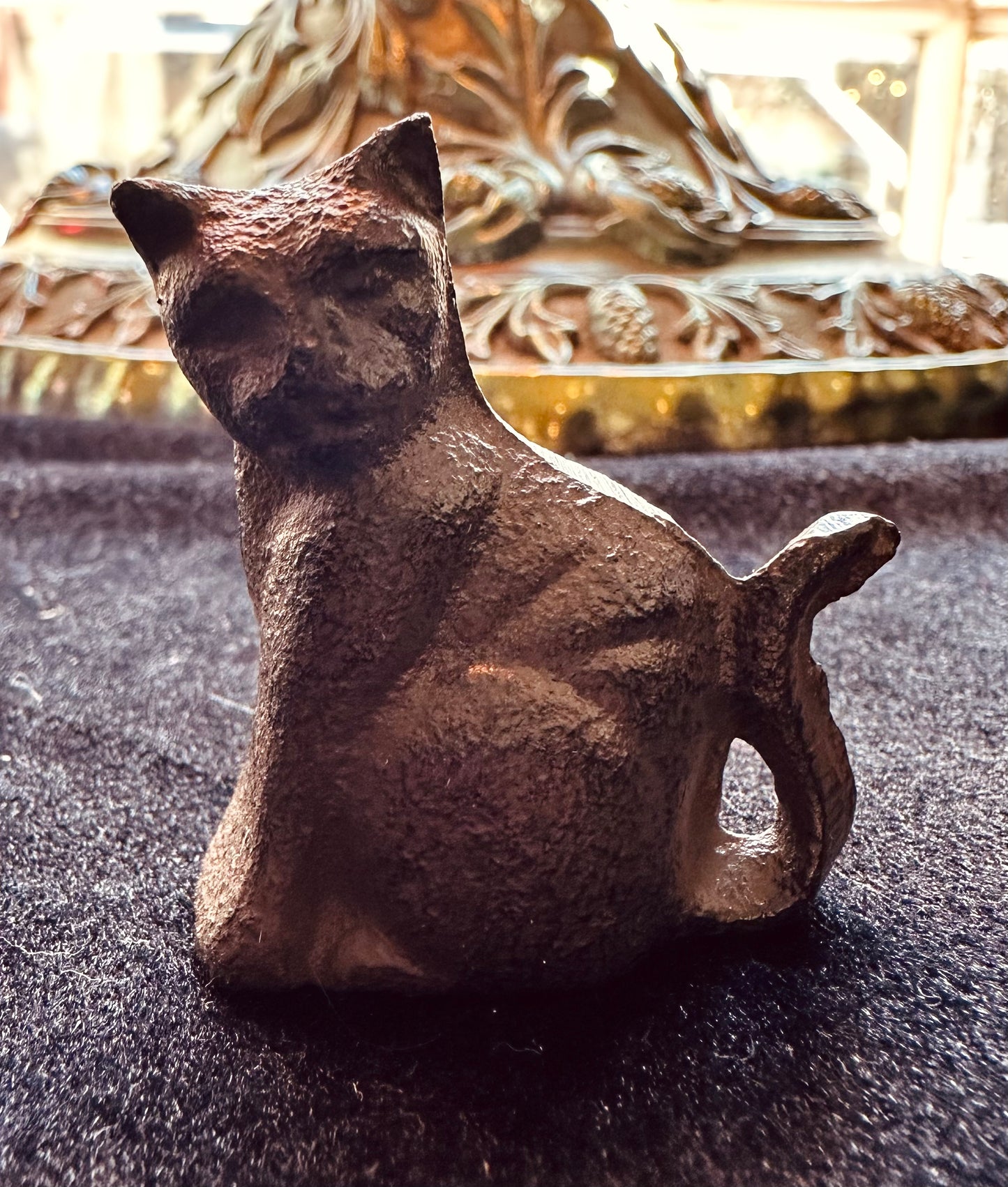 Mini Cast Iron Protective Cats