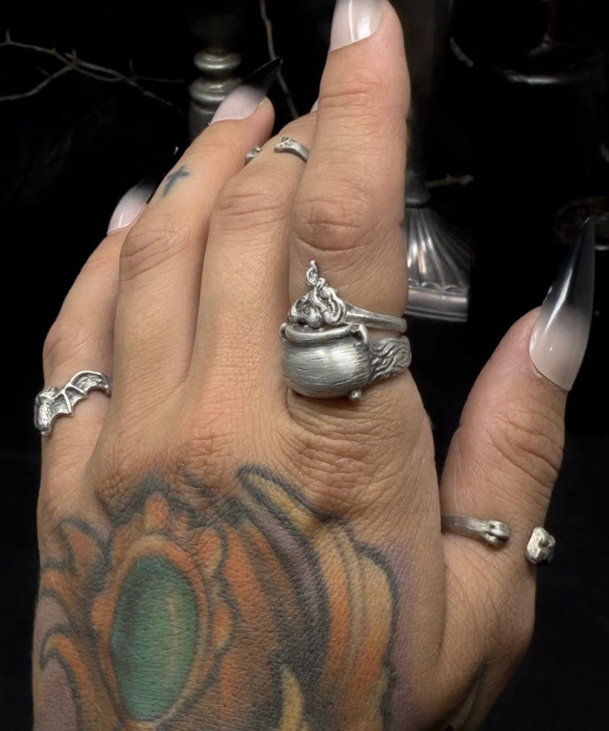 Witchy Smoke Ring by Uneven Creations