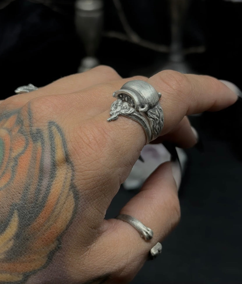 Witchy Smoke Ring by Uneven Creations