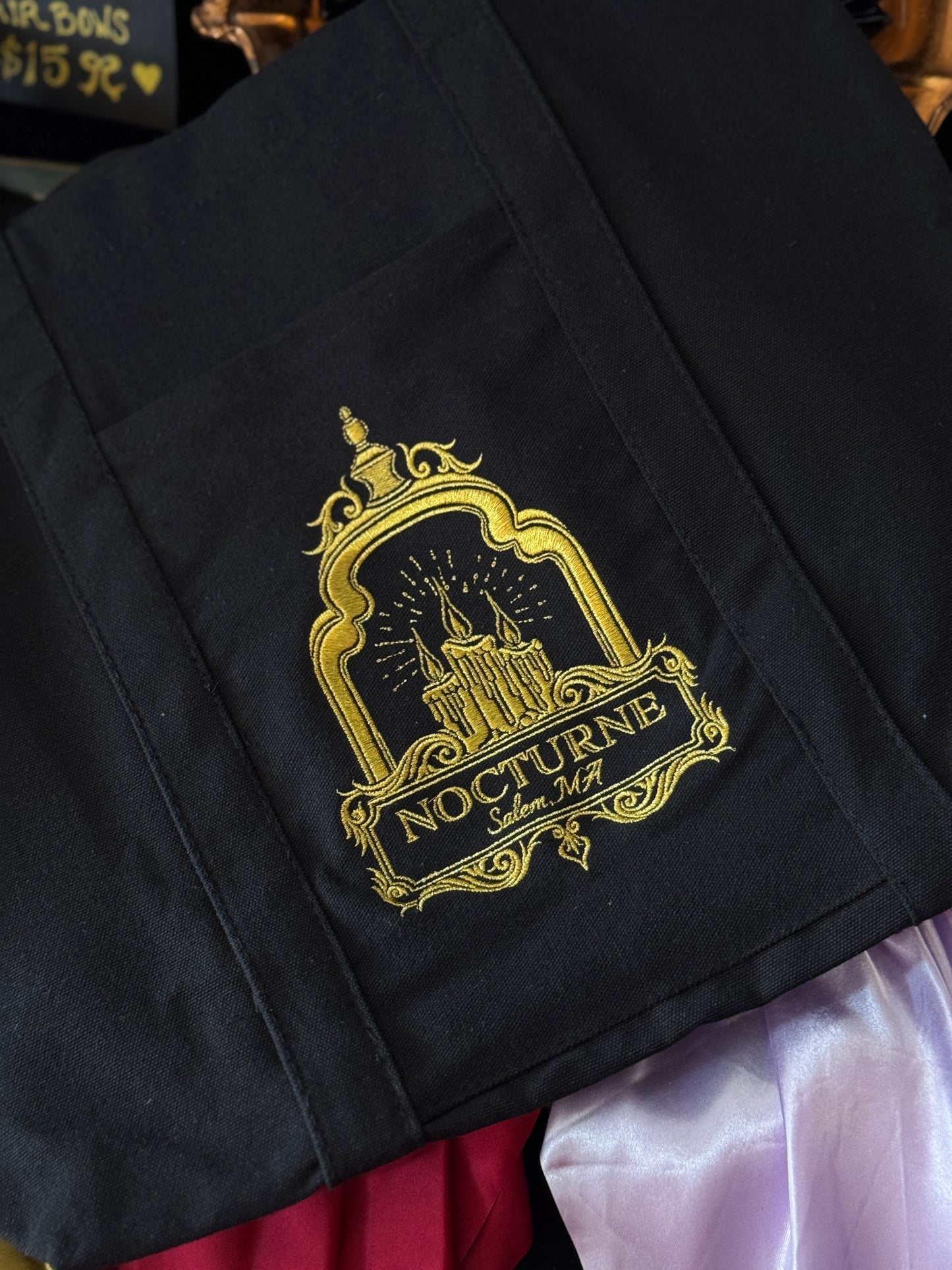 Nocturne Salem Lantern Organic Cotton Tote – A Bit of Everyday Salem Magic