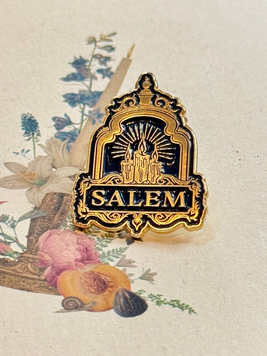 The Nocturne Salem Lantern Pin