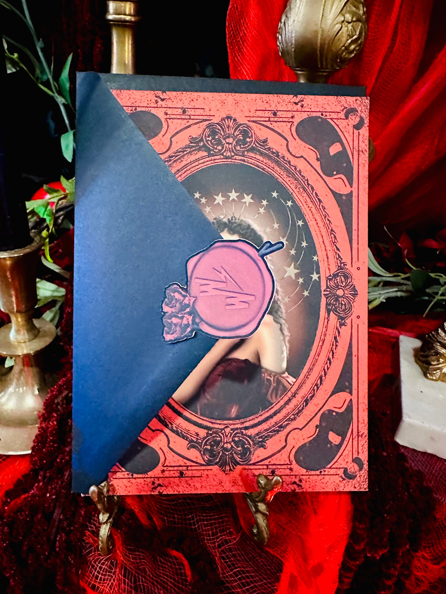 Christine Daaé ~ Phantom of the Opera Framable Card by Wonder Witch