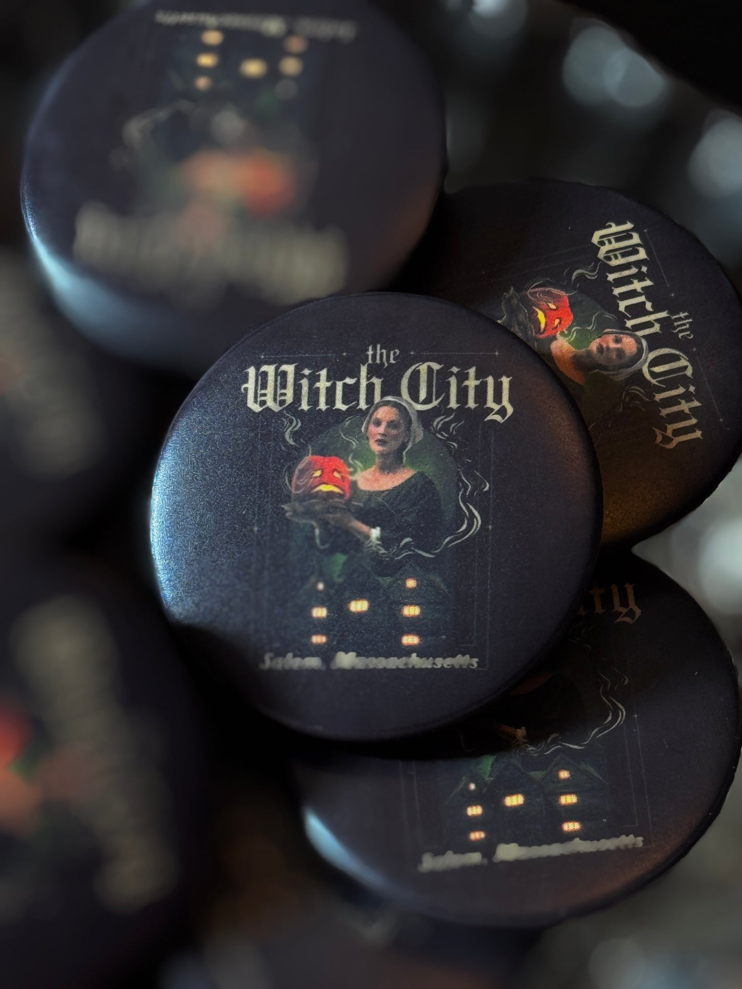 Wonder Witch Pin Buttons