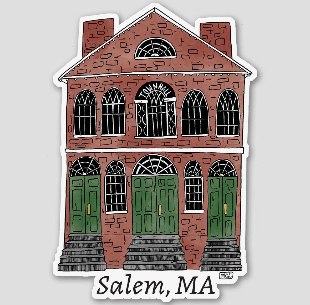 Shop the Collection - Still Dead Art Stickers by Salem Artist Melanie Christopher