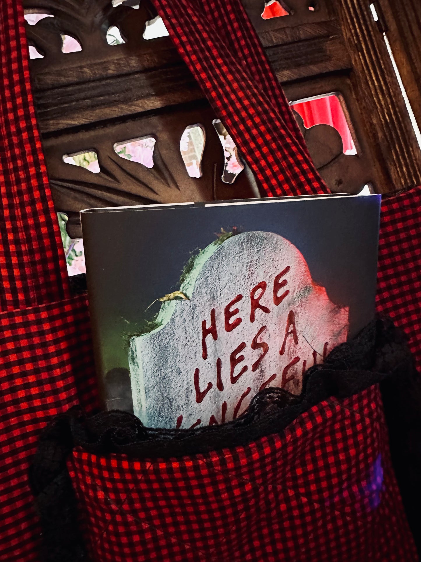 Dainty Buffalo Plaid Tote by Barely Tolerable