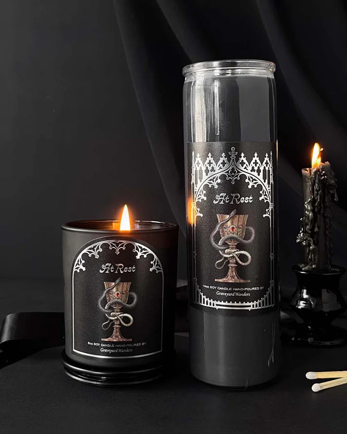 At Rest ~55 Hour Candle by Graveyard Wanders