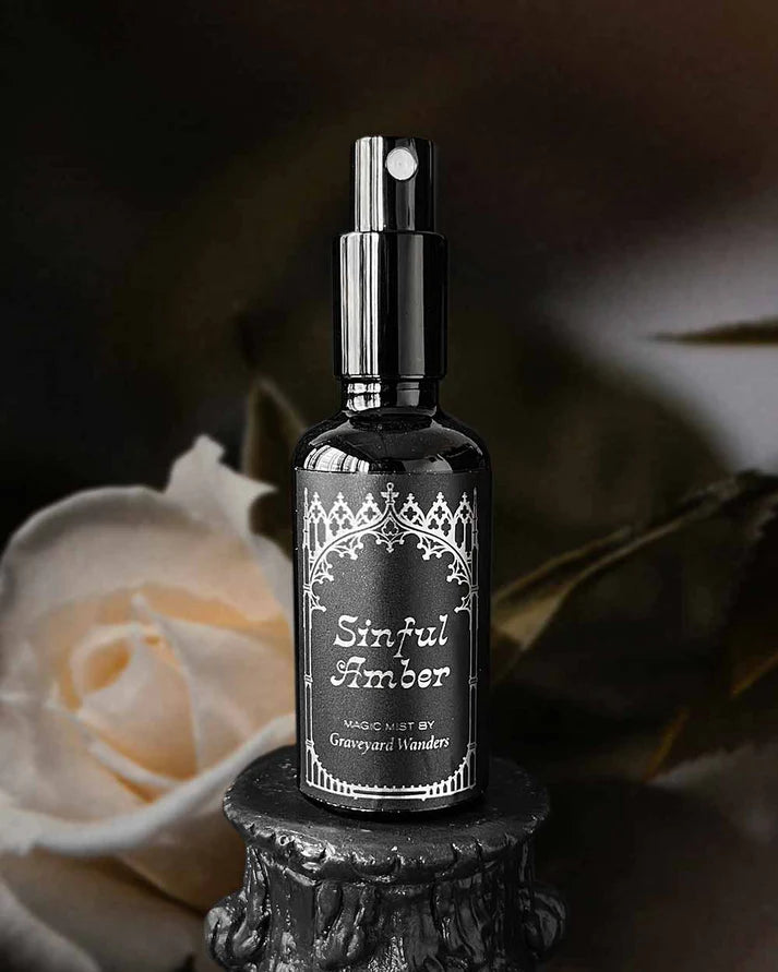 Sinful Amber Perfume Mist by Graveyard Wanders