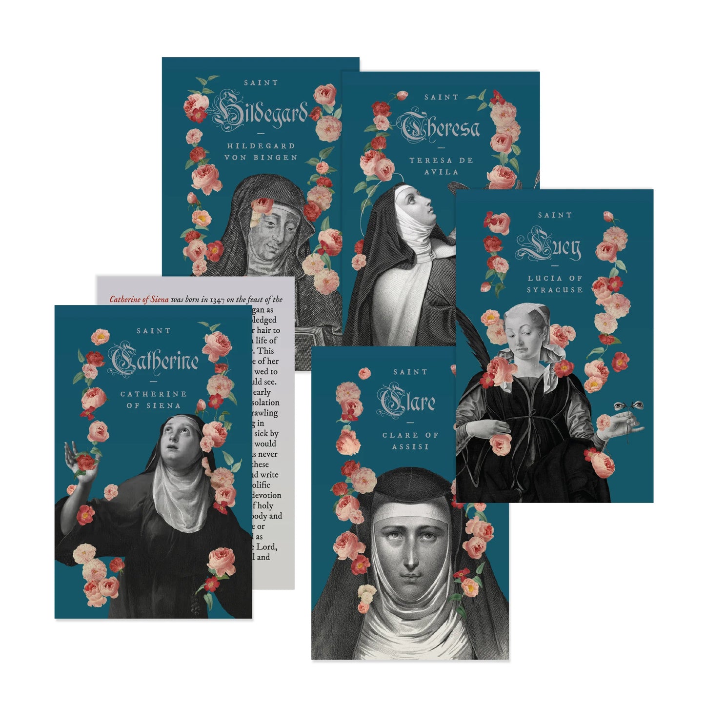 Lady Saints Wallet Cards by Open Sea