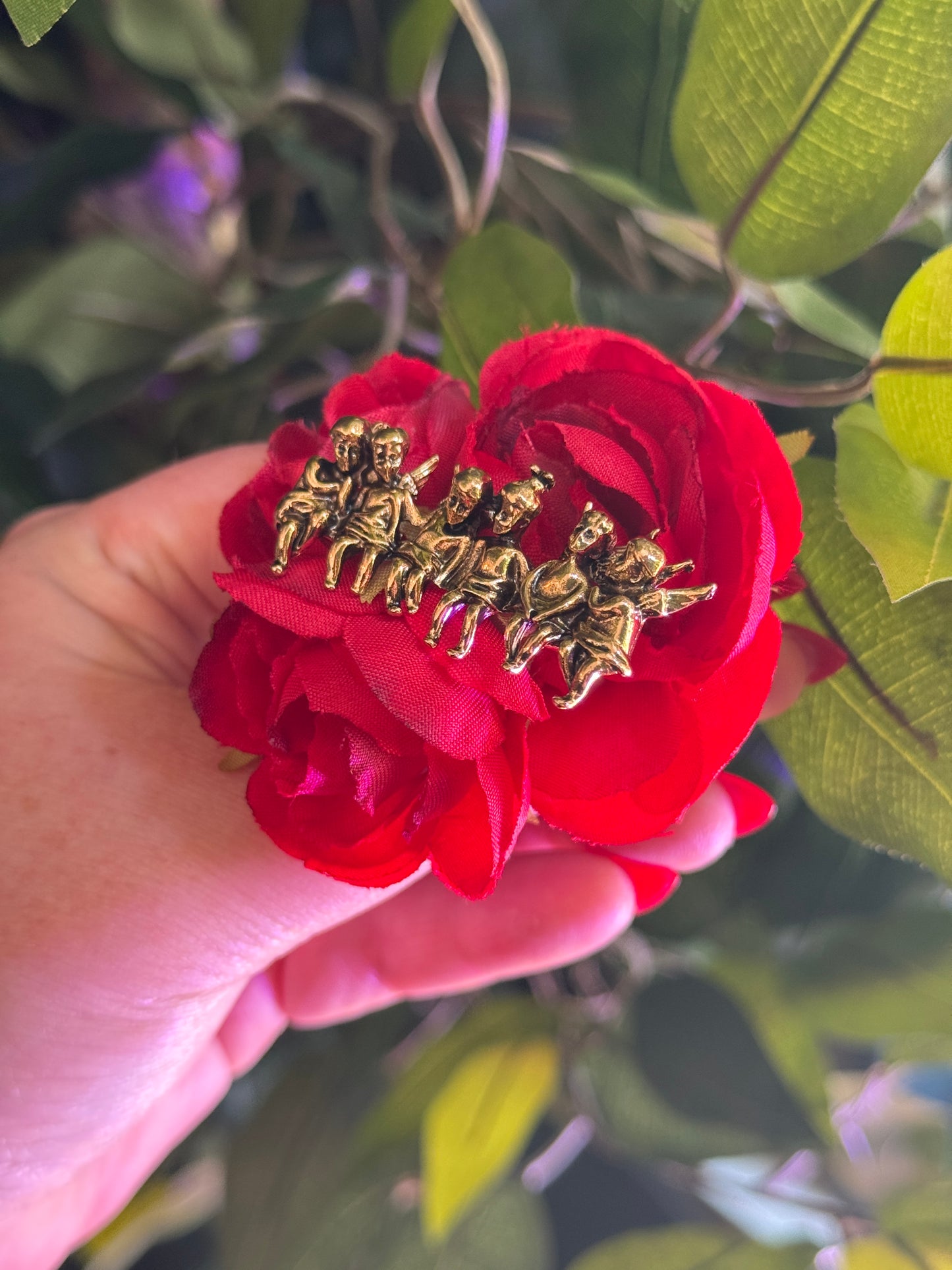 Children of Salem Cherub Brooch Pin