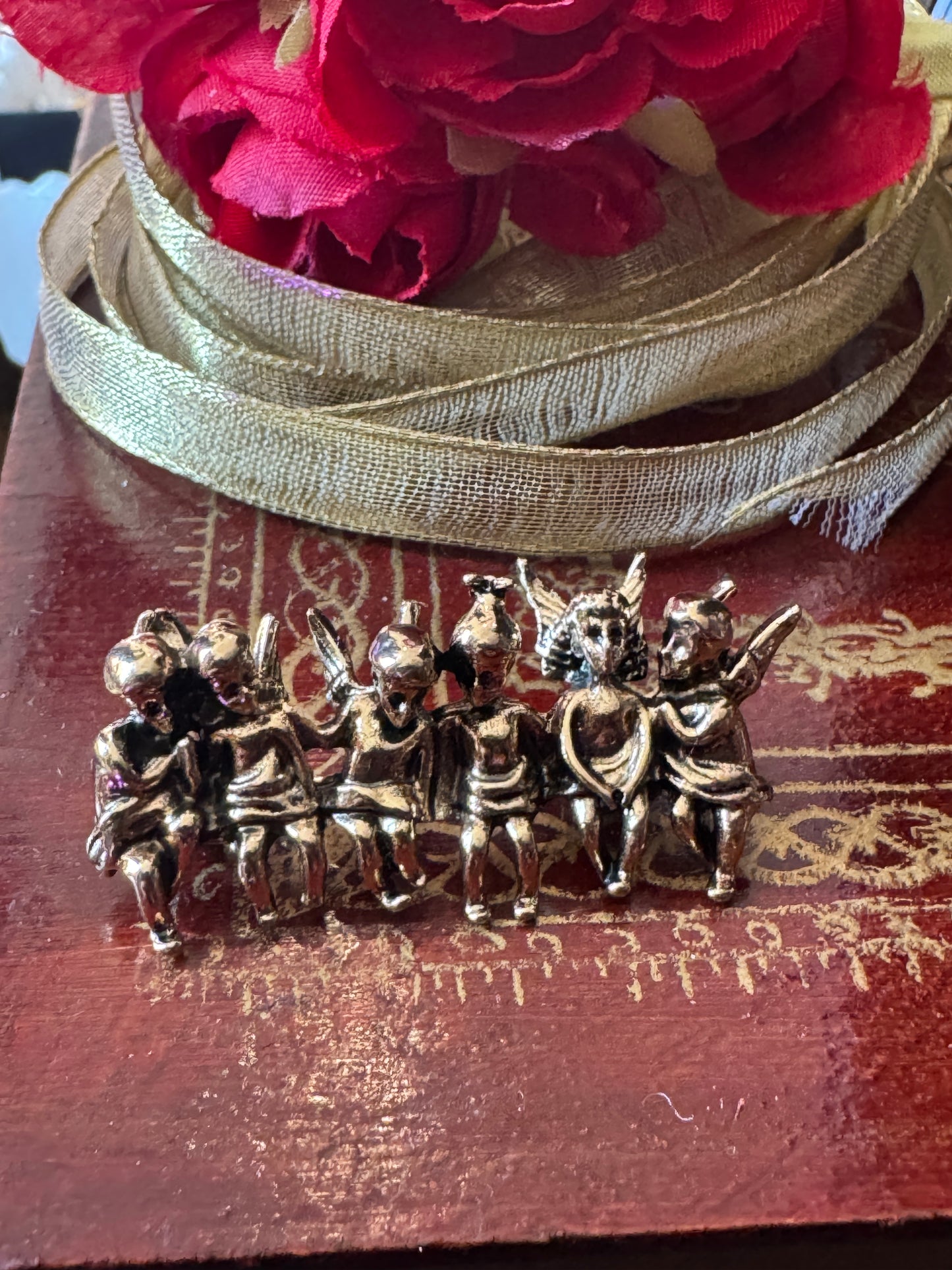 Children of Salem Cherub Brooch Pin